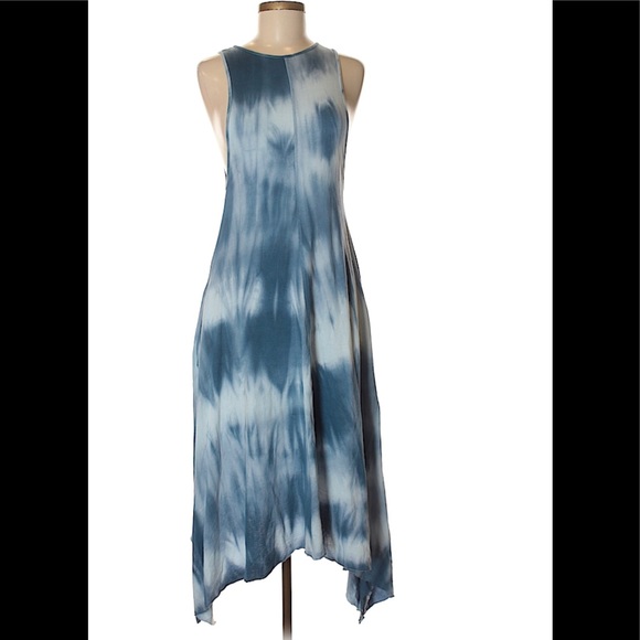 Zara Tie Dye Asymmetrical Dress - Picture 2 of 4
